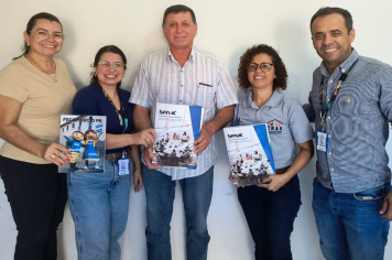 REUNIÃO COM SENAC PARA DEBATER AÇÕES E PROJETOS PARA GUAPIRAMA
