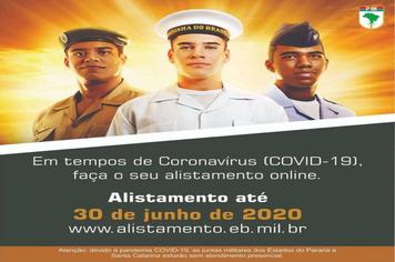 ALISTAMENTO MILITAR 2020 - ONLINE