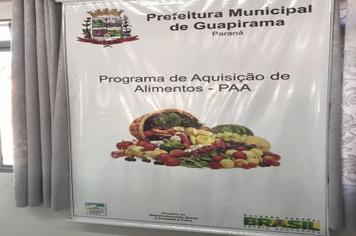 ABERTURA DO PROGRAMA COMPRA DIRETA E ENTREGA DE UM CAMINHÃO DE COLETA SELETIVA
