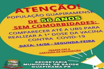 INFORMATIVO SOBRE A VACINAÇÃO