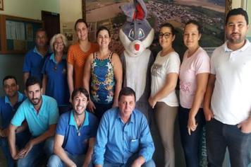 SORTEIO CESTA DE PÁSCOA PARA OS FUNCIONÁRIOS