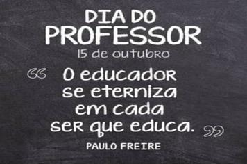 PARABÉNS A TODOS OS PROFISSIONAIS DE EDUCAÇÃO!