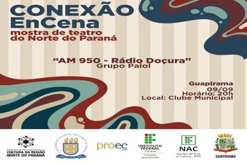 PREFEITURA MUNICIPAL E DMEC CONVIDA A TODOS PARA ASSISTIR A PEÇA TEATRAL RÁDIO DOÇURA