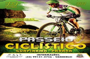 Vem aí !!! O primeiro passeio ciclístico de Guapirama-PR