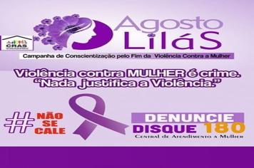 CAMPANHA AGOSTO LILÁS!
