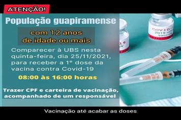 INFORMATIVO SOBRE A VACINAÇÃO