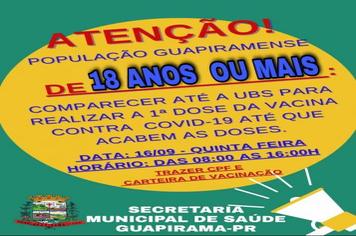 INFORMATIVO SOBRE A VACINAÇÃO