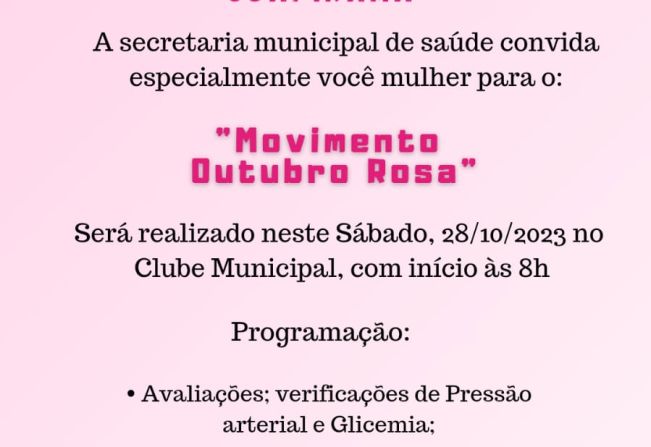 Movimento Outubro Rosa