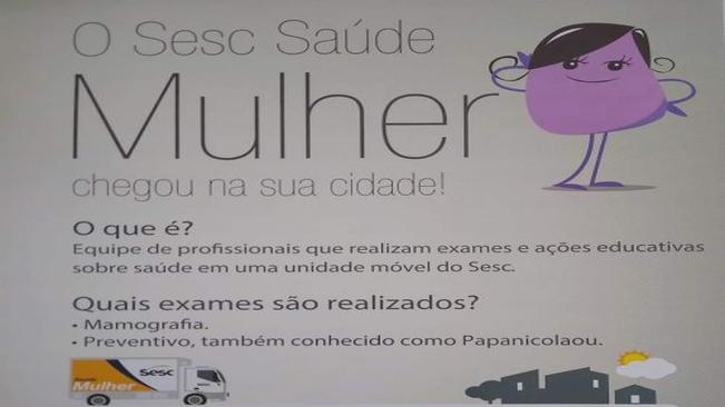 INFORMATIVO SOBRE SAÚDE DA MULHER!