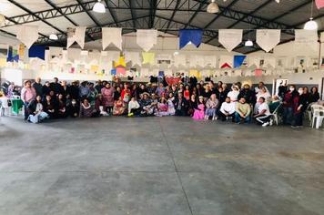 Festa junina dos integrantes do Serviço de Convivência do CRAS do Grupo Coração Jovem.